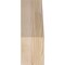 Ekena Millwork 5 1/2"W x 12"D x 16"H Merced Smooth Knee Brace, Douglas Fir BRC06X12X16MRC00SDF - alternate 3